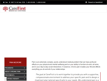 Tablet Screenshot of carefirstmed.com